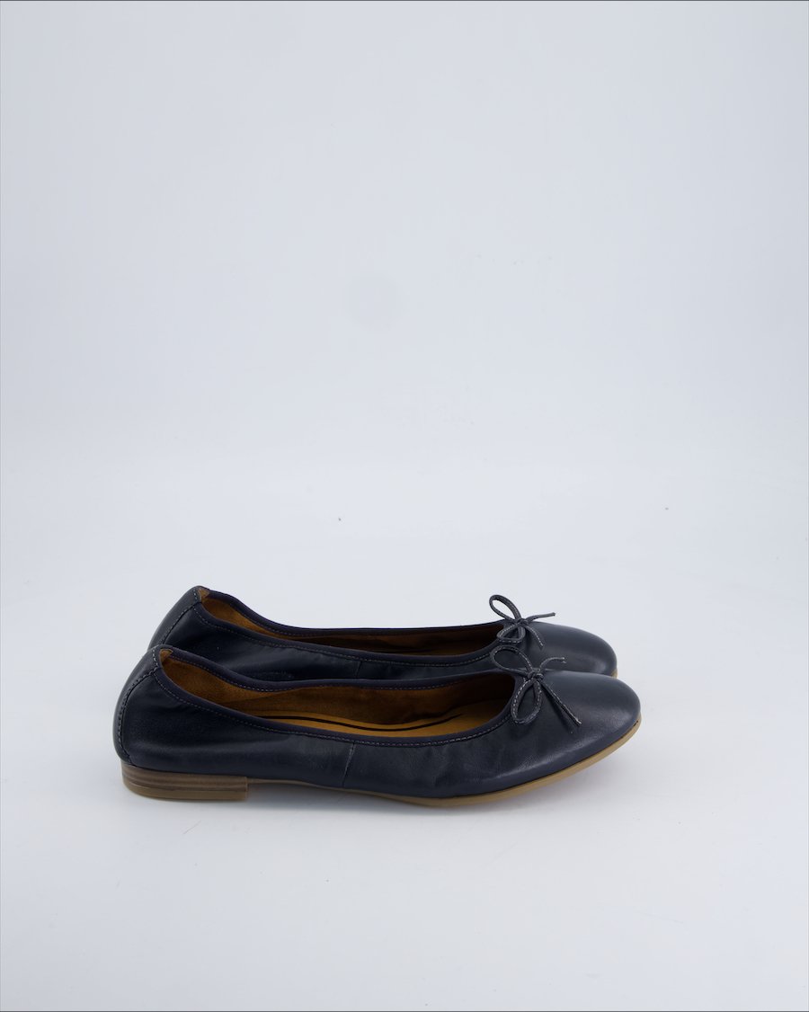 Tamaris Ballet flats Leather Navy 41 EU
