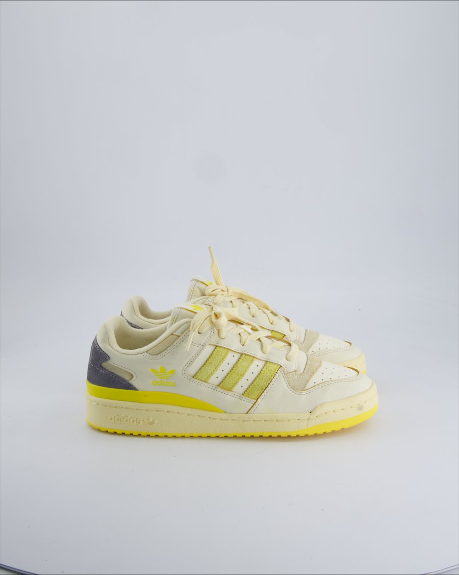 Adidas Forum Low trainers Leather Yellow 43.5 EU