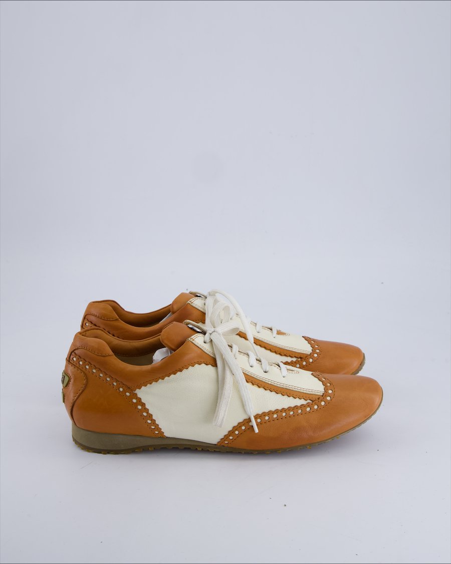 Lara Manni Lace ups Leather Camel 40 EU