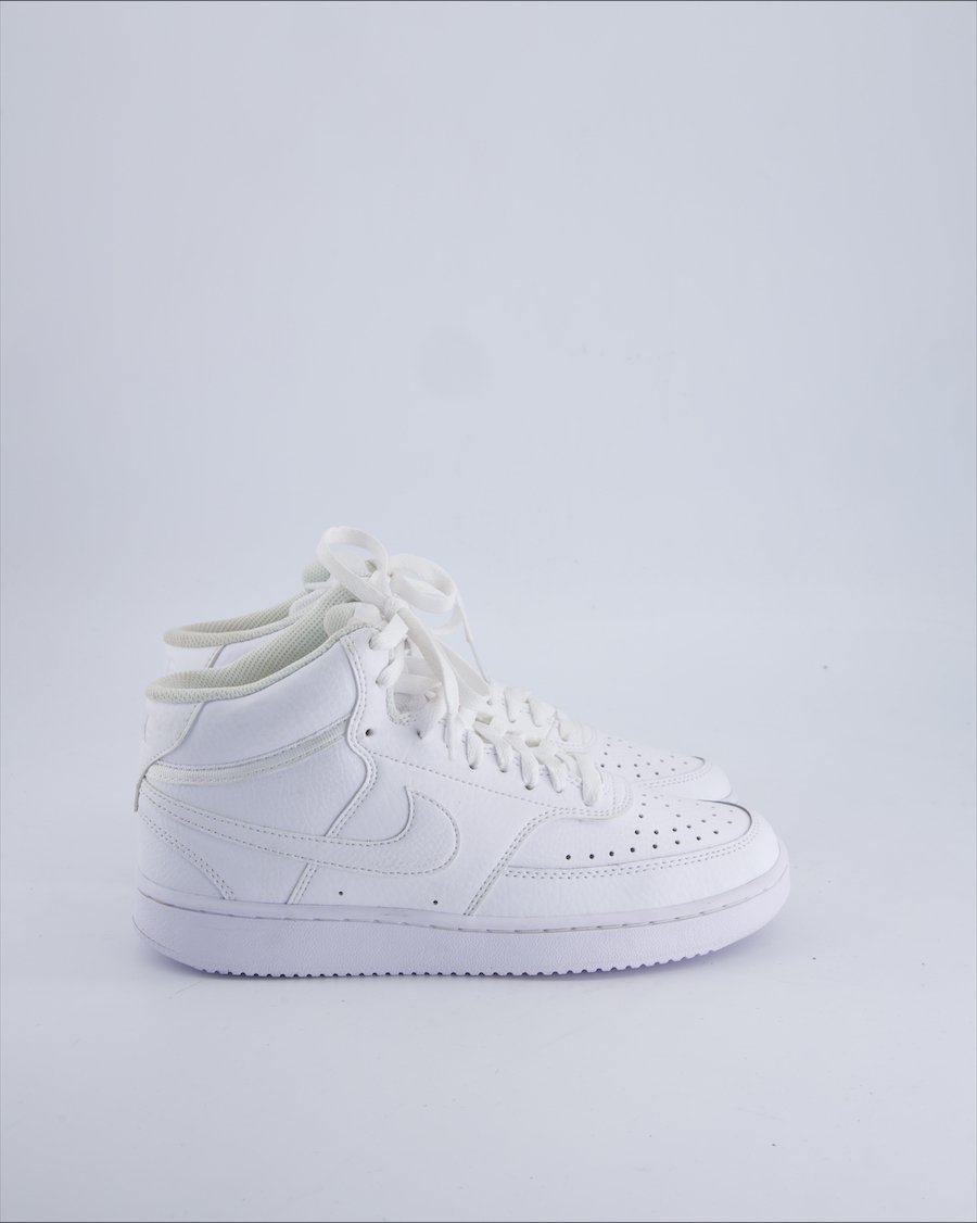 Nike Court Vision Trainers Leather White 39 EU