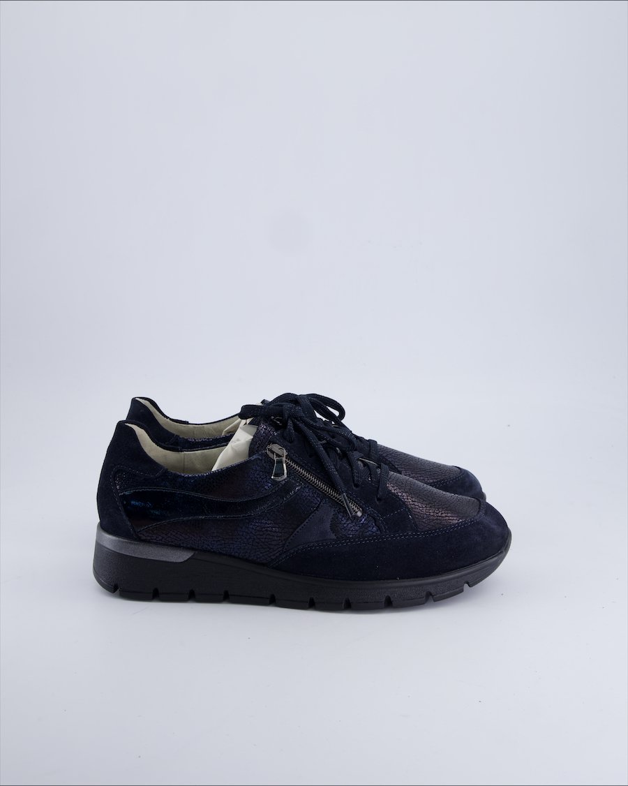 Waldlaufer Low trainers Suede Navy 44 EU