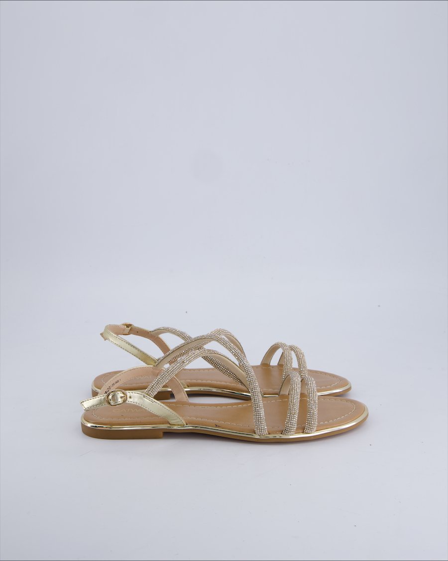 Catwalk Sandals Polyurethane Gold 39 EU