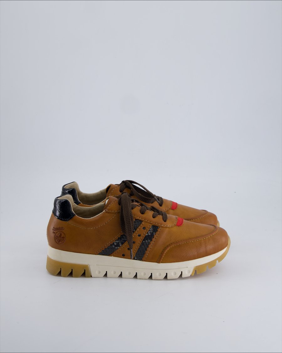 Rieker Trainers Leather Brown 39 EU