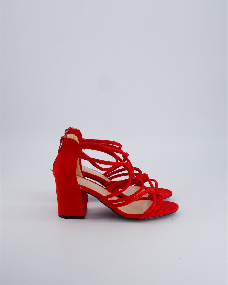 Jenny Fairy Sandals Suede Red 37 EU