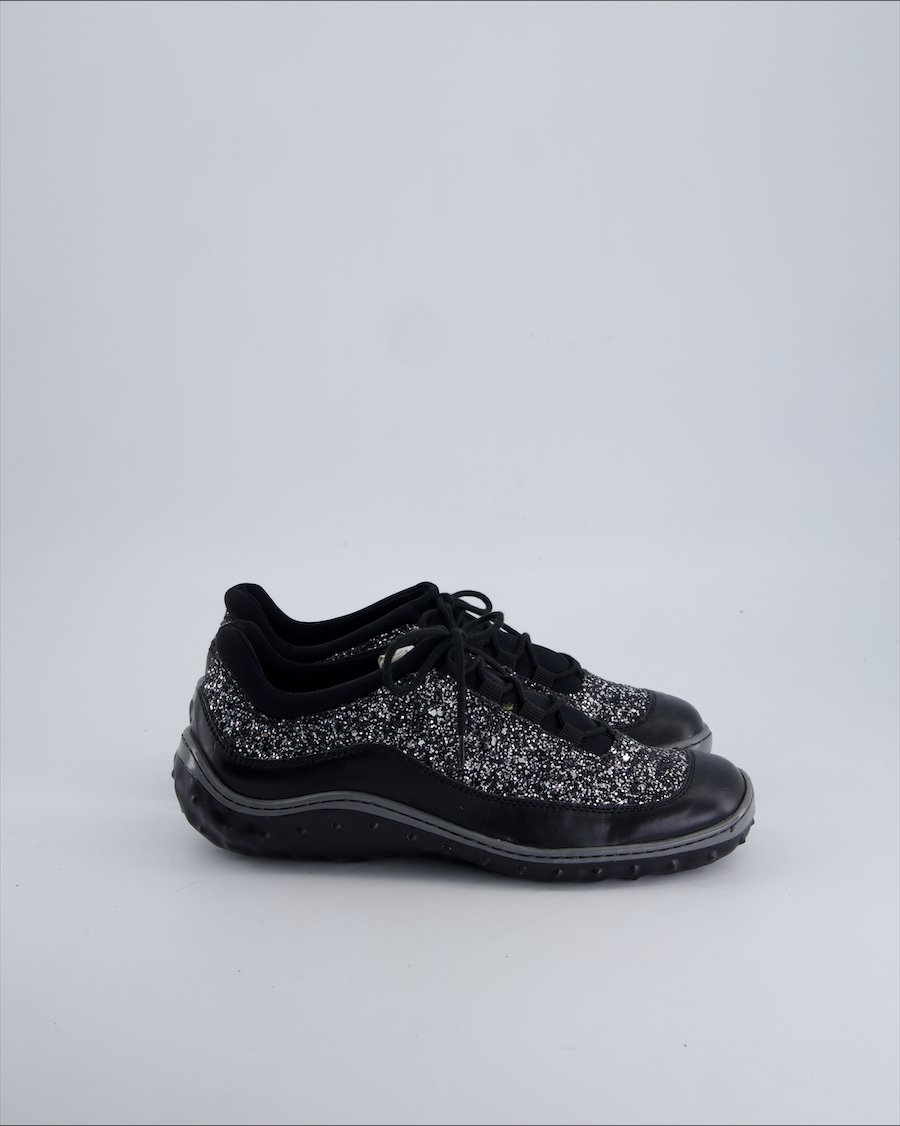 Doppiosenso Trainers Leather Black 38 EU