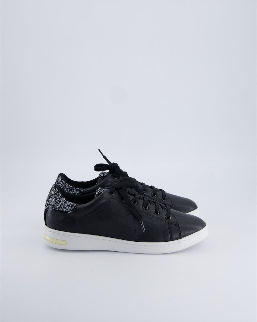 Geox Trainers Leather Black 38 EU