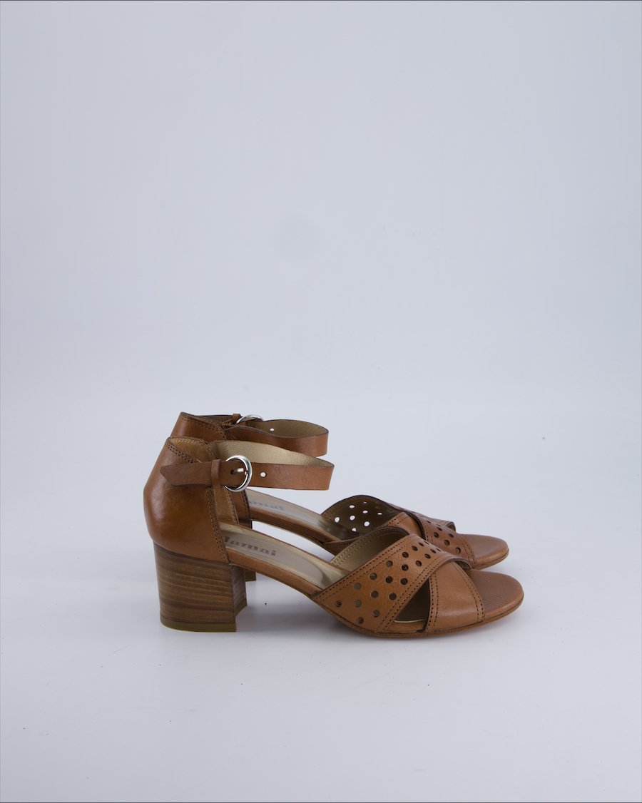 Calamai Sandals Leather Brown 36 EU
