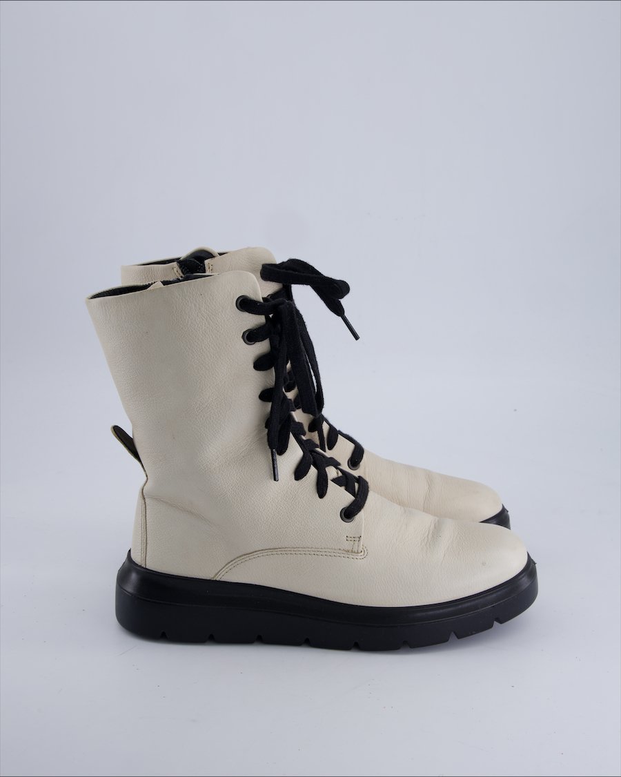 Ecco Ankle boots Leather White 38 EU