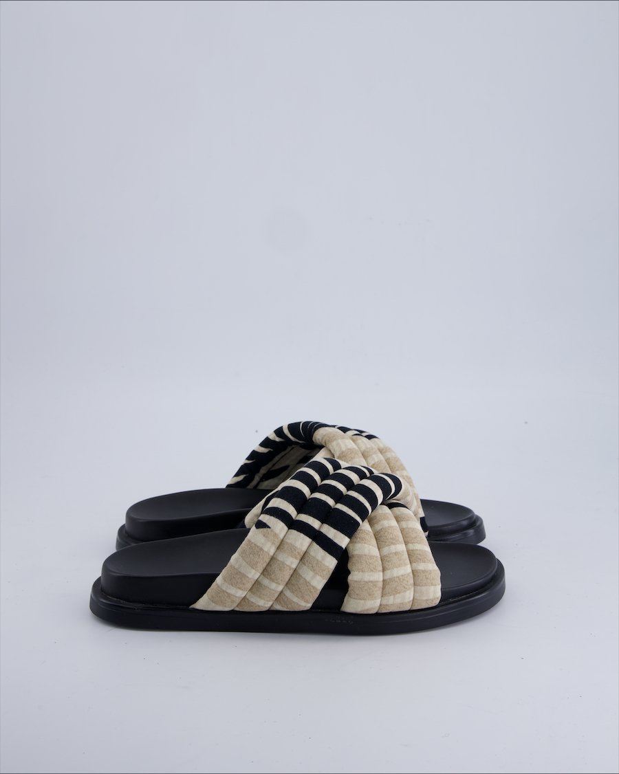 Yaya Sandals Cloth Black 37 EU