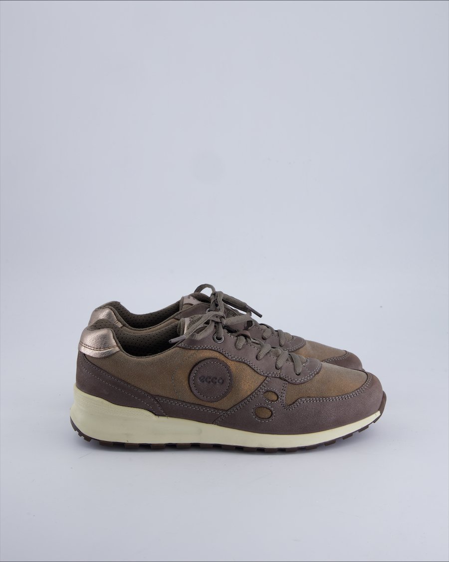 Ecco Trainers Leather Anthracite 39 EU