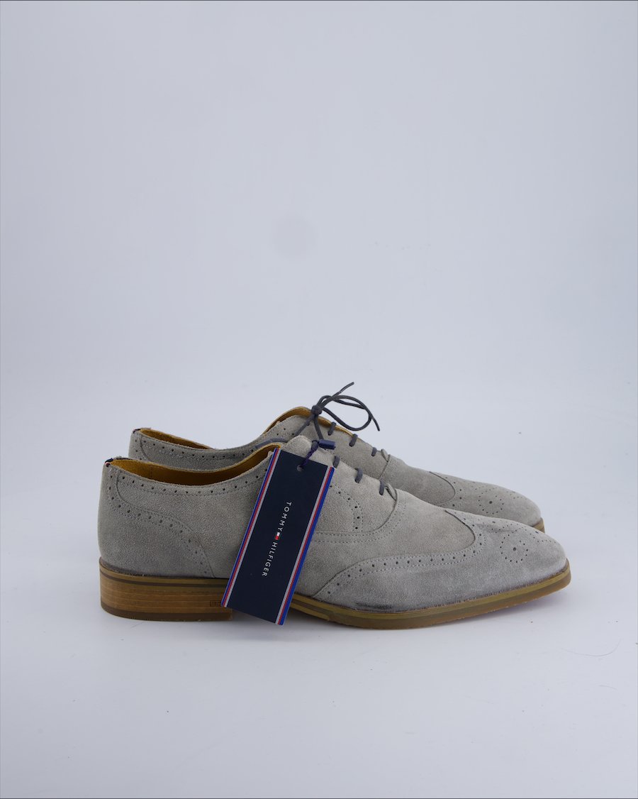 Tommy Hilfiger Lace ups Suede Grey 44 EU