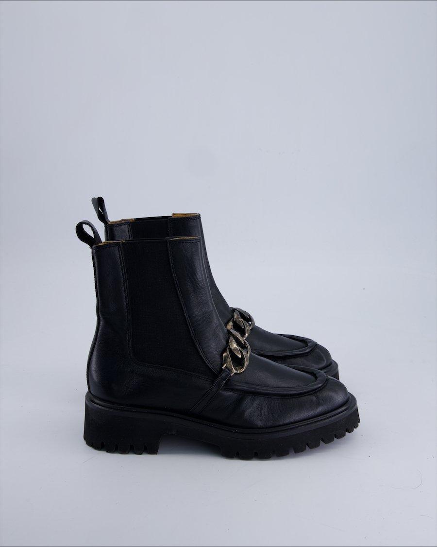 Pedro Miralles Ankle Boots Leather Black 36 EU