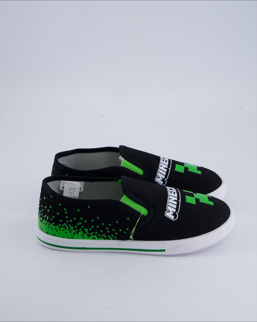 Minecraft Flats Cloth Black 36 EU