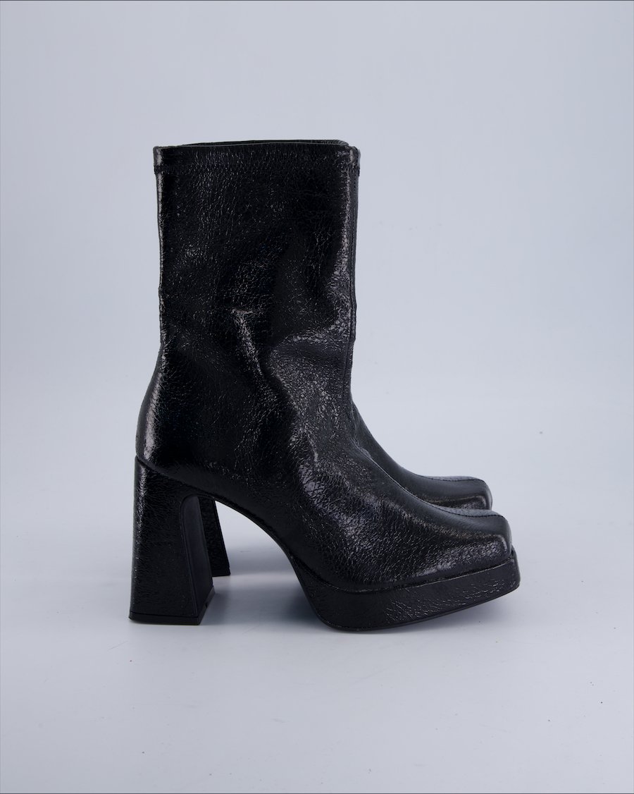 Pull&bear Ankle Boots Polyurethane Black 37 EU