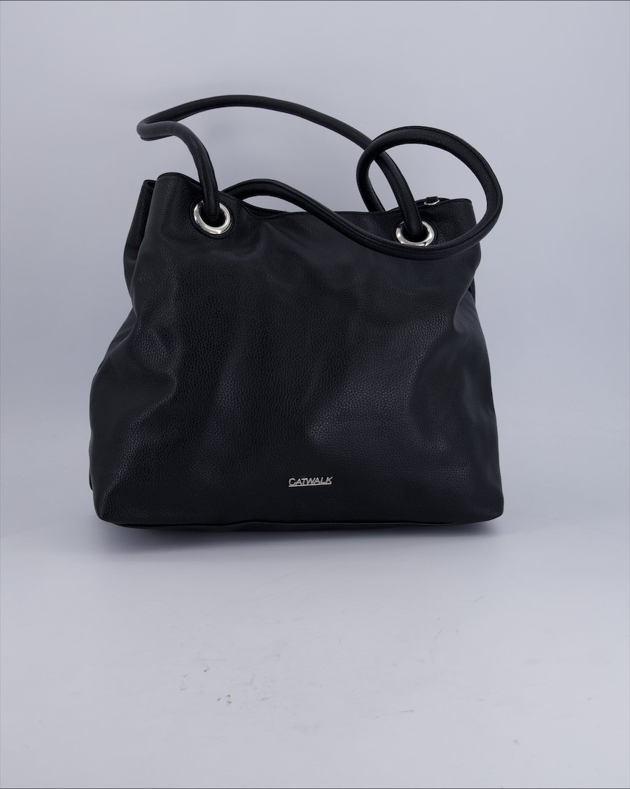 Catwalk Shoulder bags Polyurethane Black