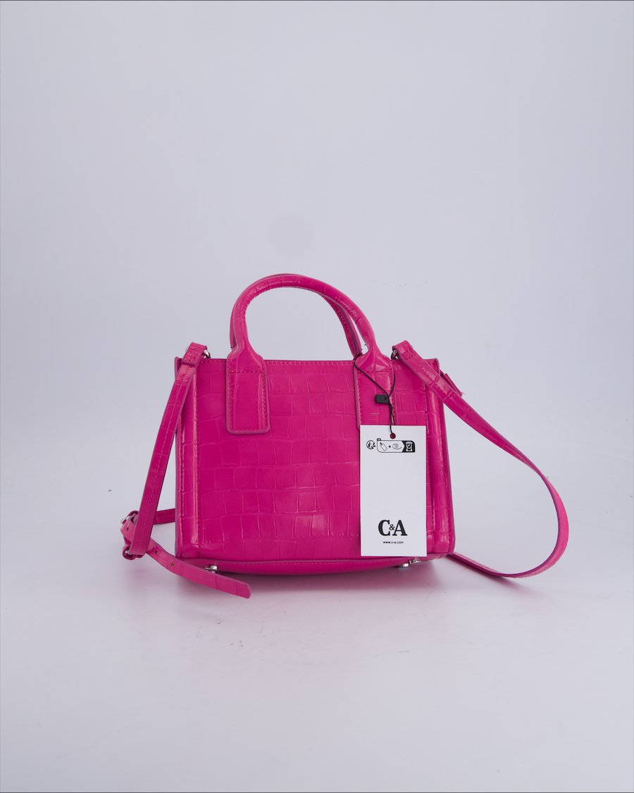 C&a Handbags Polyurethane Pink