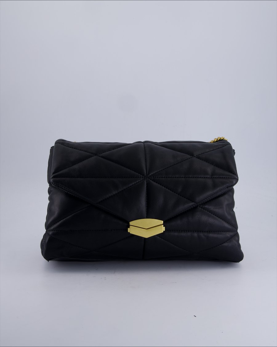 Mango Shoulder bags Polyurethane Black