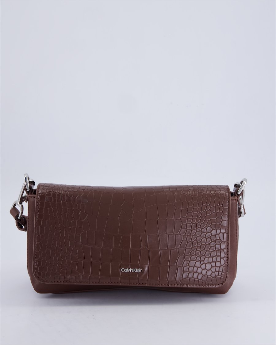 Calvin Klein Shoulder bags Polyurethane Brown