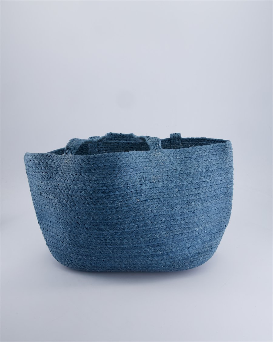 Manor Handbags Wicker Blue