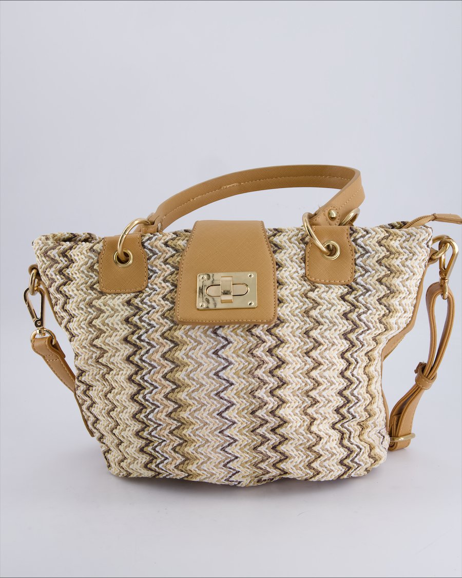 Marina Galanti Crossbody bags Polyurethane Beige