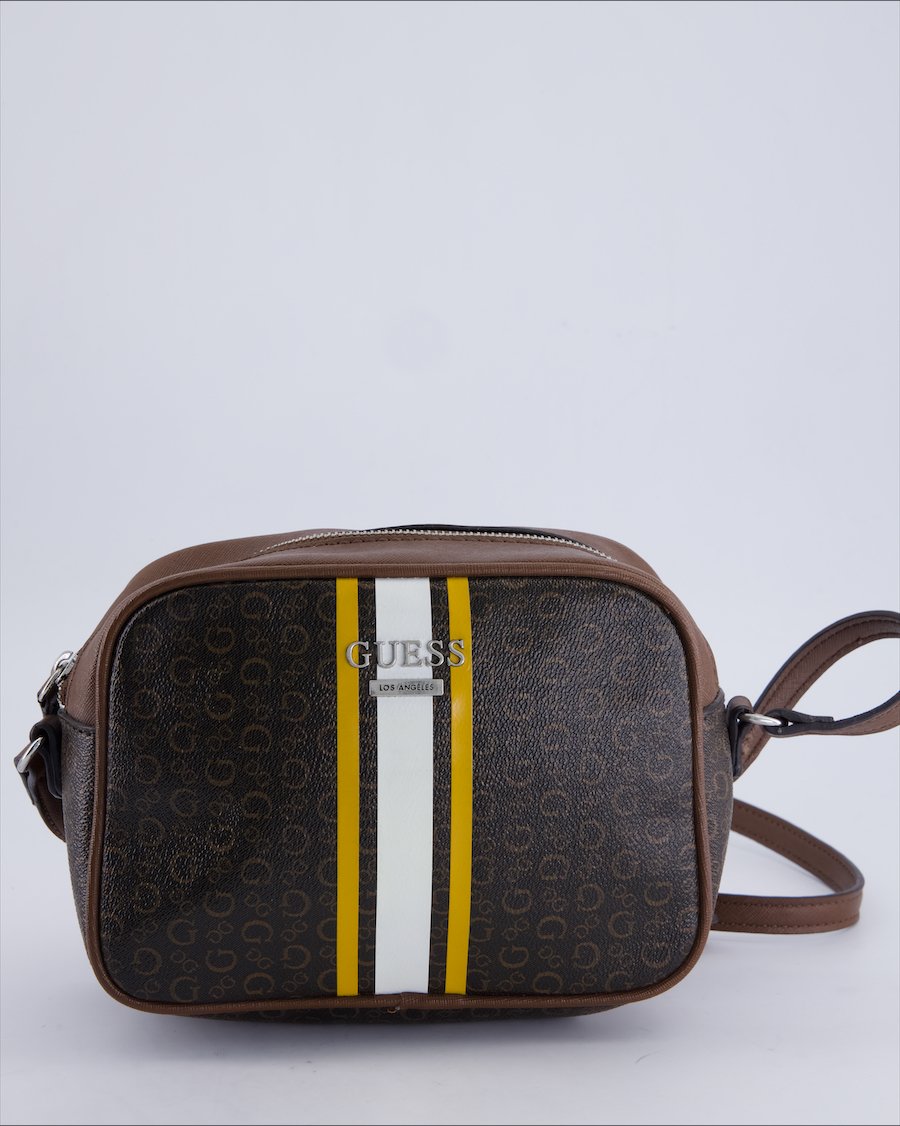 Guess Crossbody bags Polyurethane Brown