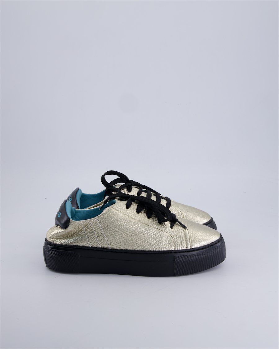 Fifty-12 Trainers Leather Gold 38 EU