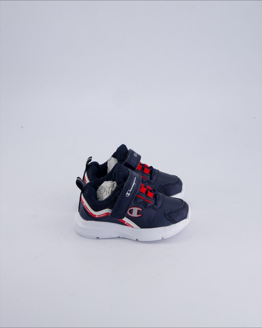 Champion Hook-and-loop trainers Leather Blue 23 EU