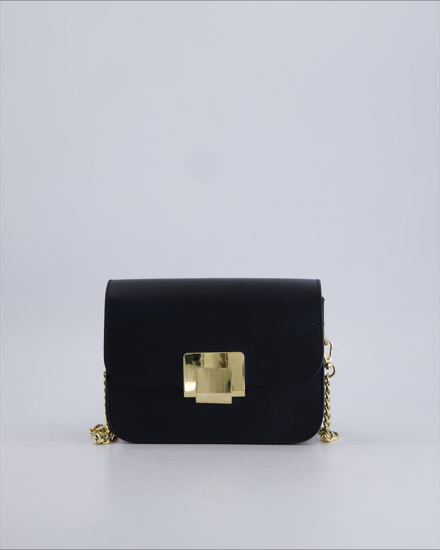 Santini Crossbody bags Leather Black