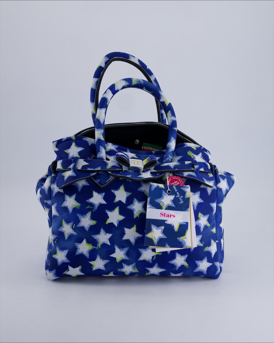 Save My Bag Handbags Polyester Blue