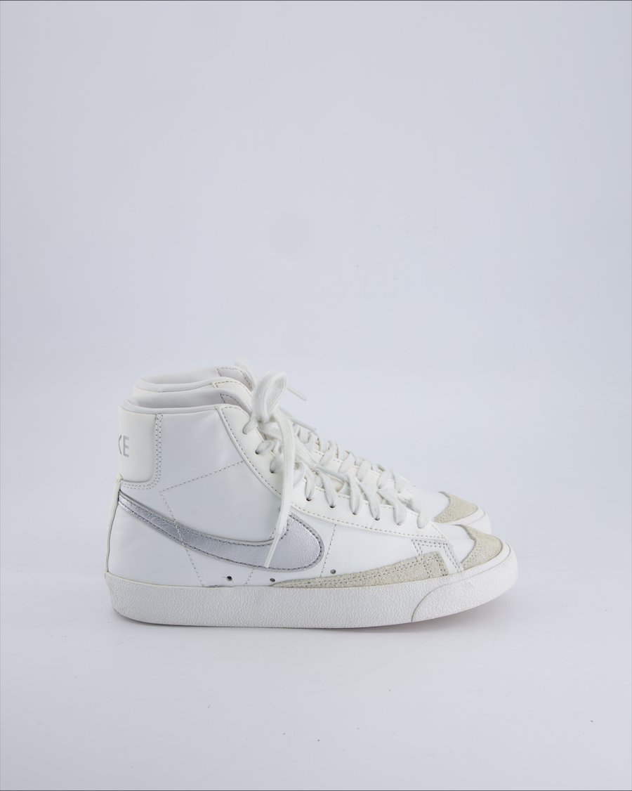 Nike Blazer Trainers Leather White 38 EU