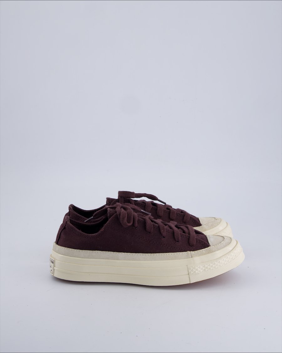 Converse Trainers Cloth Burgundy 37 EU