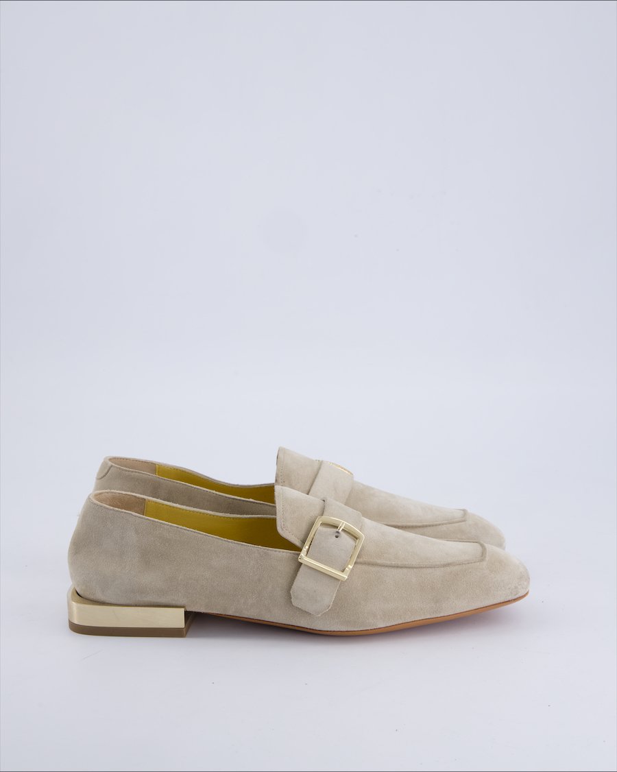 Fratelli Rossetti Flats Suede Beige 36.5 EU