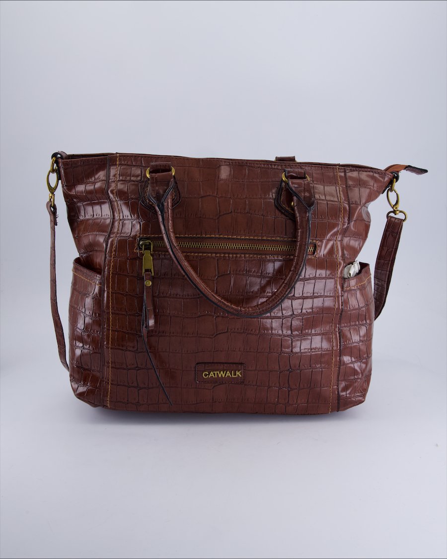 Catwalk Bags Polyurethane Brown