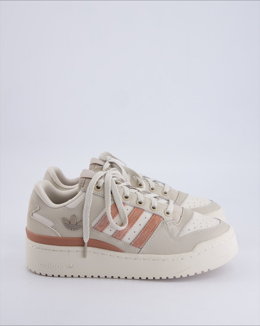 Adidas Trainers Leather Beige 38.5 EU