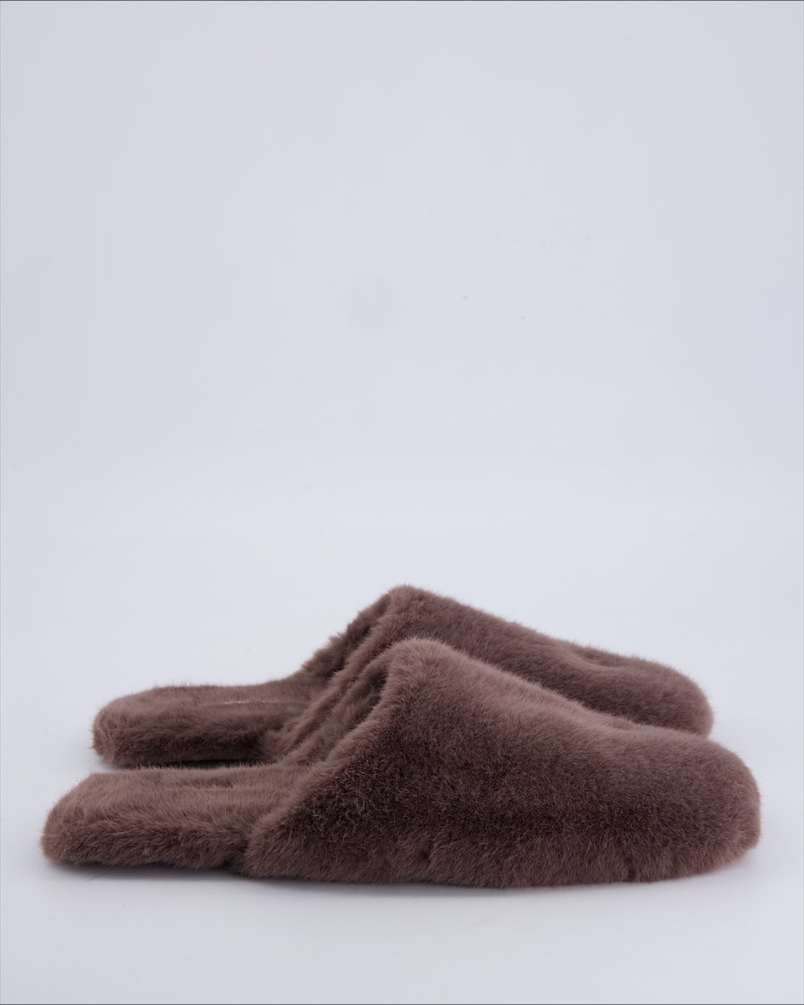 Zara Sandals Cloth Brown 39 EU