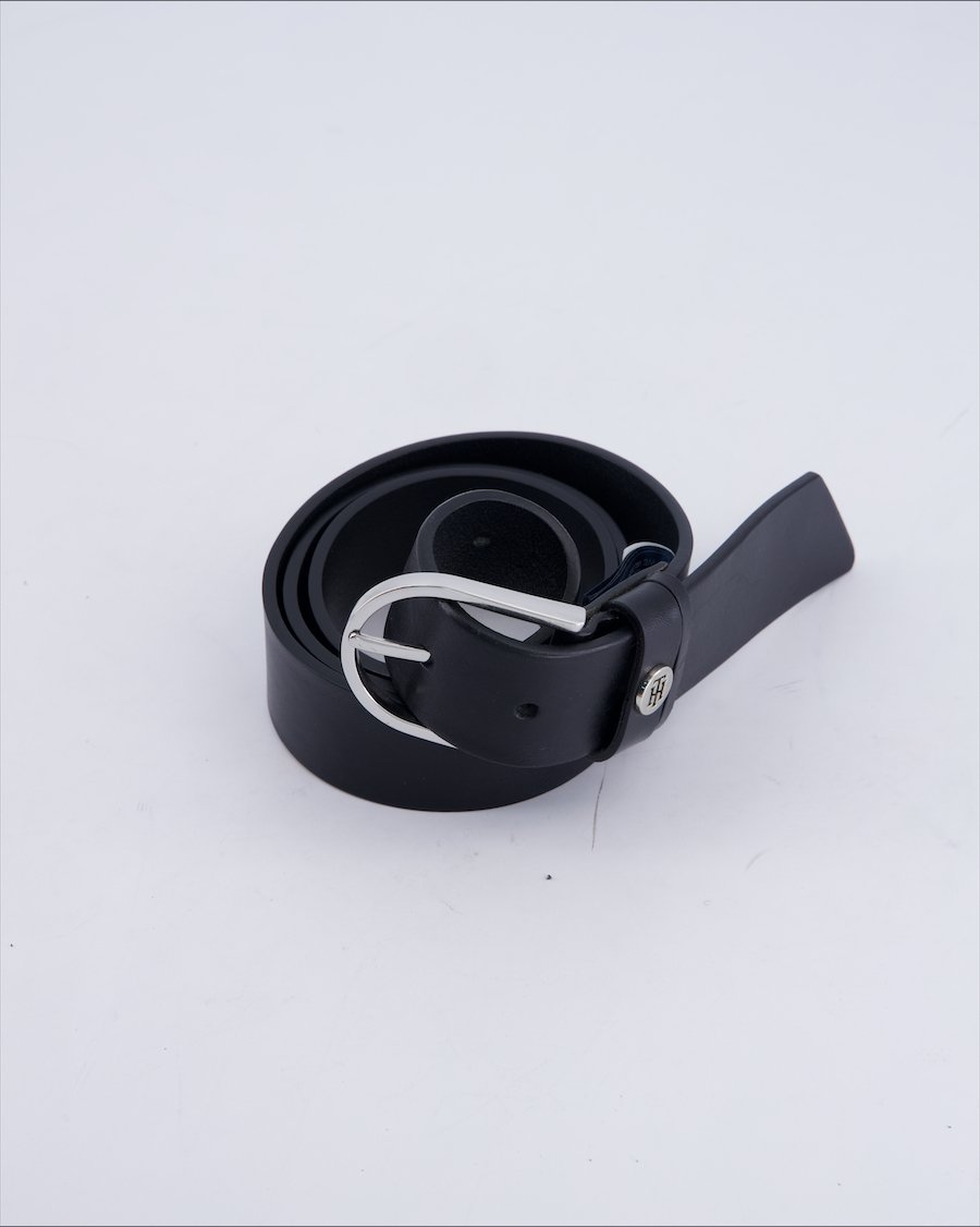 Tommy Hilfiger Chains Leather Black 90 cm