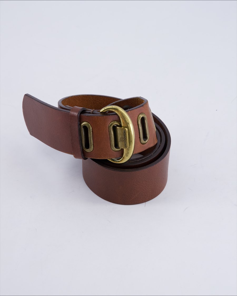 Michael Kors Chains Leather Brown 90 cm