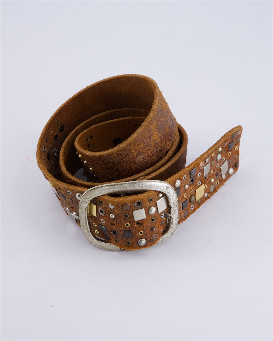 Liu.jo Leather Leather Camel 90 cm