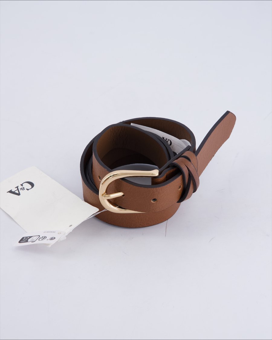 C&a Belts Polyurethane Brown 95 cm