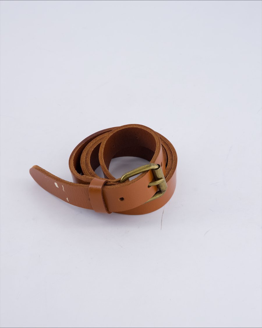 Selected Belts Leather Brown 90 cm