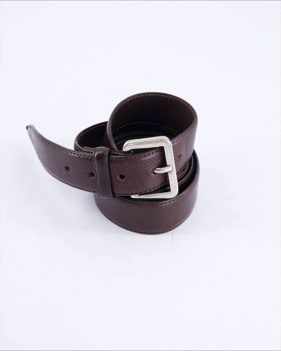 Companys Belts Leather Brown 100 cm