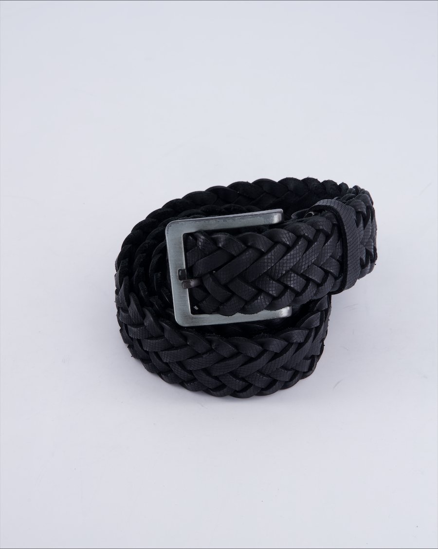 Unbranded Belts Leather Black 115 cm