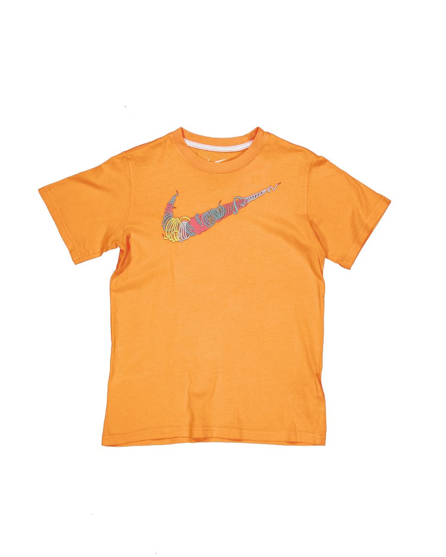 Nike T-shirts Cotton Orange M