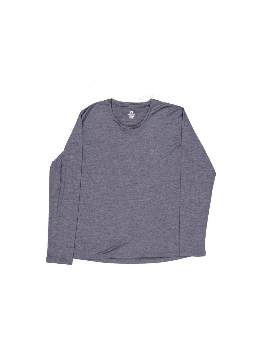 Salomon Shirt Polyester Grey XL