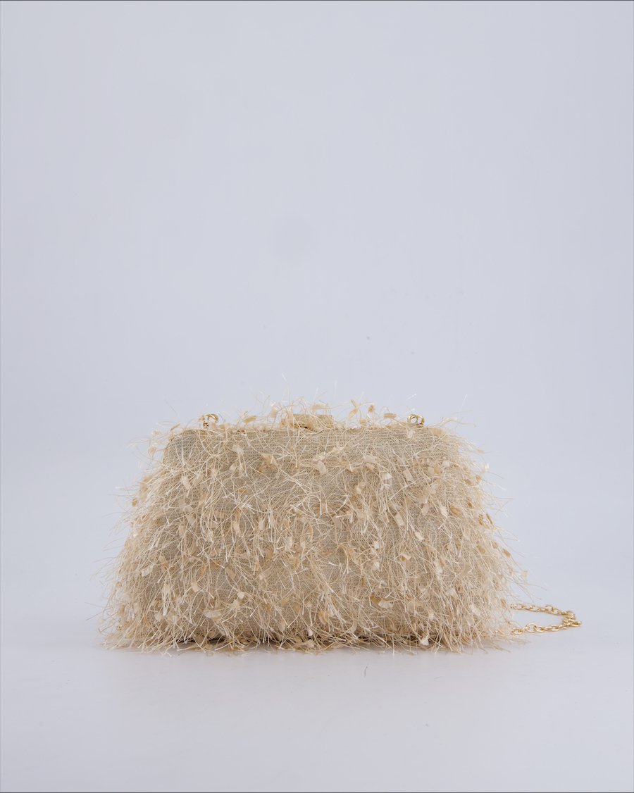 Unbranded Handbags Cloth Beige