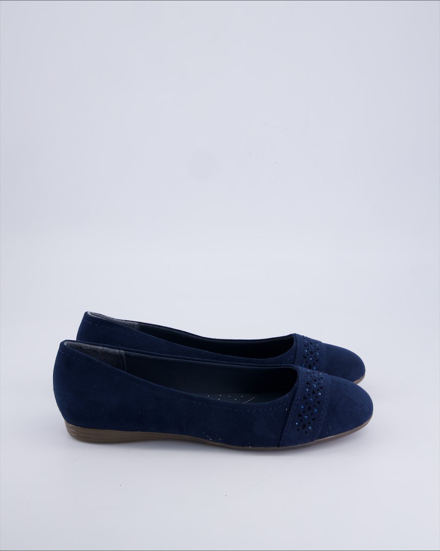 Graceland Ballet flats Suede Blue 41 EU