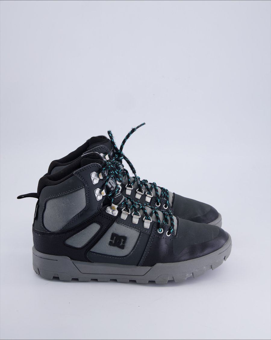 Dc Shoes High trainers Leather Anthracite 40.5 EU
