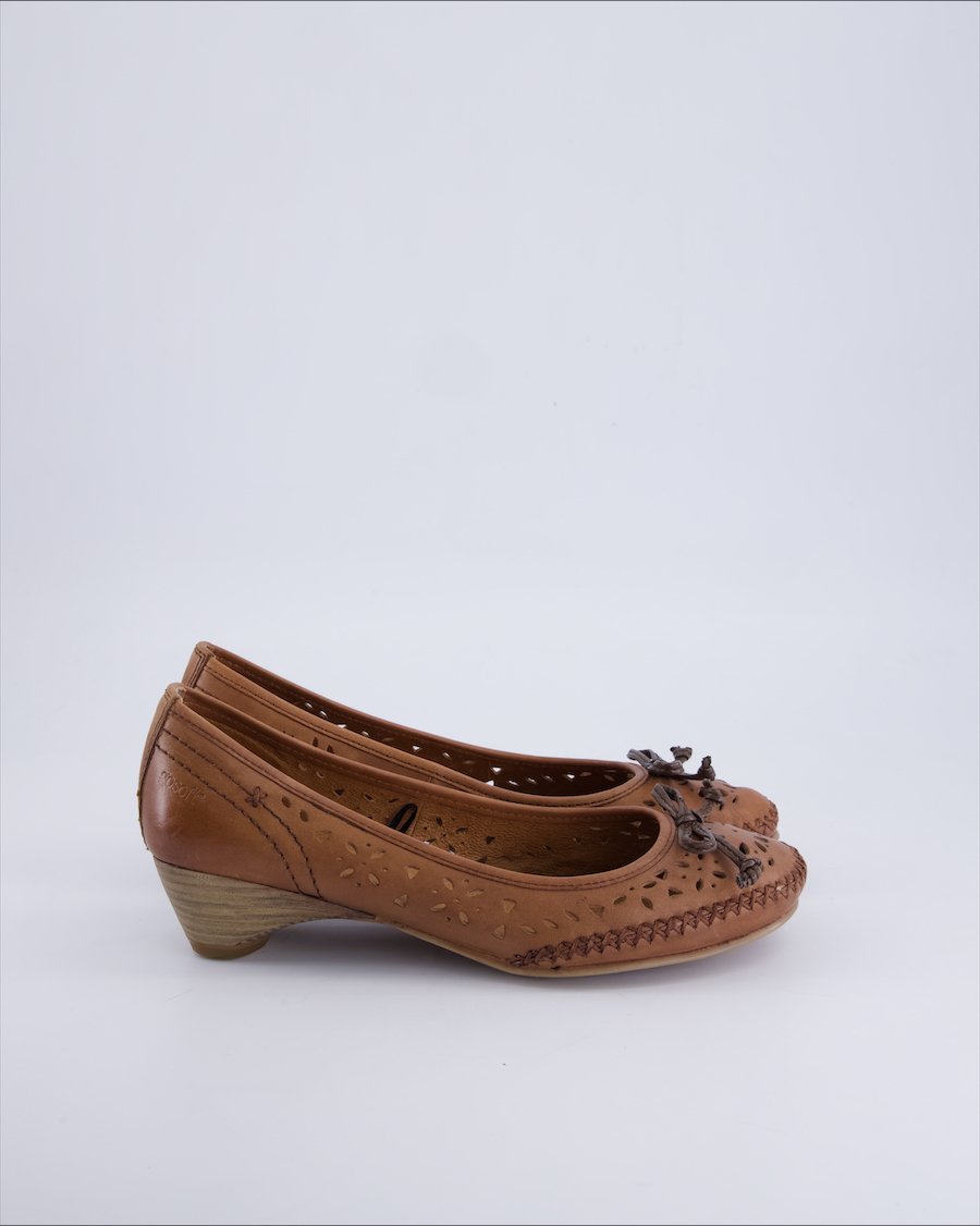 Gosoft Ballet flats Leather Camel 39 EU