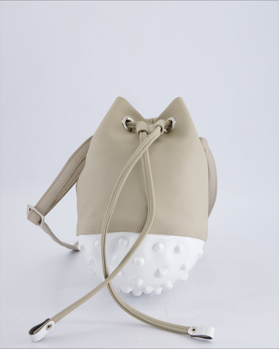 Medusa Crossbody bags Leather Beige