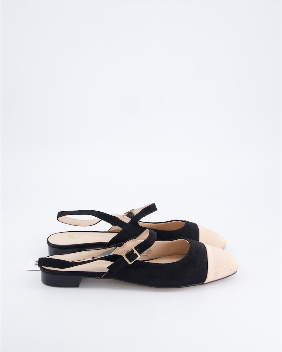 H&m Sandals Suede Black 40 EU